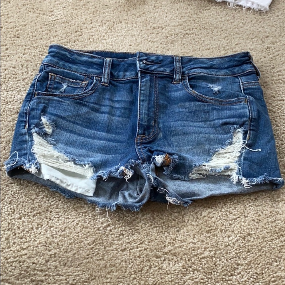 Super stretch American Eagle Distressed shorts